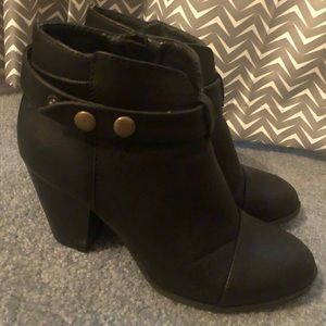 Black booties